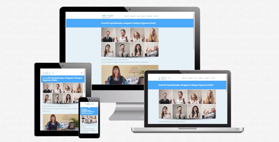 Referenz Website Autogenes Training Ursula Hoffmann Berlin