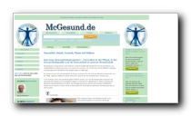 Gesundheitsportal mit Schwerpunkt Lifestyle, Kosmetik, Fitness und Wellness - McGesund.de